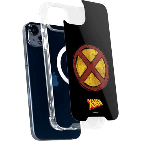 Marvel X-Men Logo iPhone 15 Plus MagSafe Case