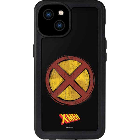 Marvel X-Men Logo iPhone 15 Plus Waterproof Case