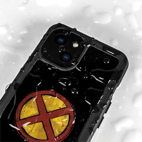 Marvel X-Men Logo iPhone 15 Plus Waterproof Case