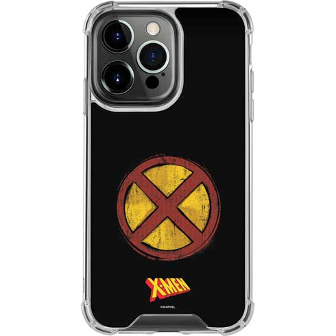 Marvel X-Men Logo iPhone 15 Pro Clear Case