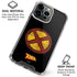 Marvel X-Men Logo iPhone 15 Pro Clear Case