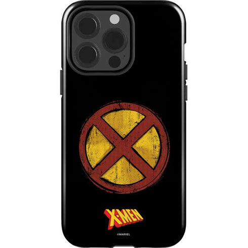 Marvel X-Men Logo iPhone 15 Pro Impact Case