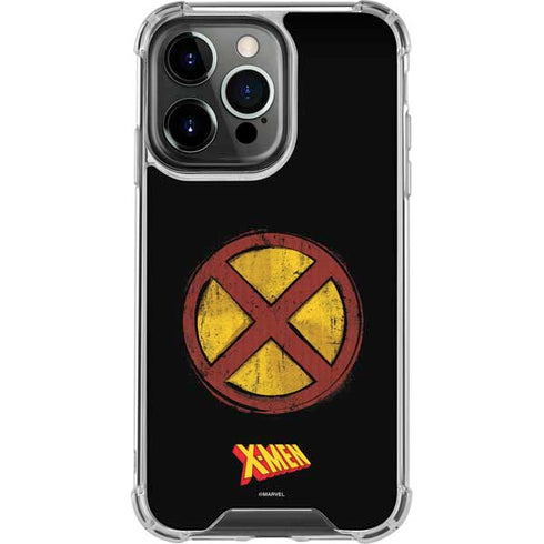 Marvel X-Men Logo iPhone 15 Pro Max Clear Case