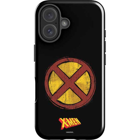 Marvel X-Men Logo iPhone 16 Plus Impact Case