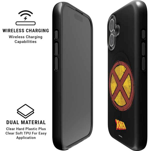 Marvel X-Men Logo iPhone 16 Plus Magsafe Impact Case