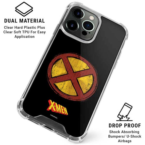 Marvel X-Men Logo iPhone 16 Pro Clear Case
