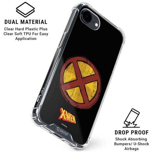 Marvel X-Men Logo iPhone 16e Clear Case