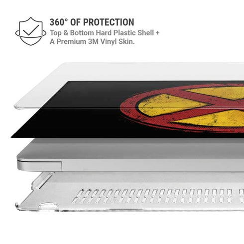 Marvel X-Men Logo MacBook Pro 14in (2021-24) Case plus Skin