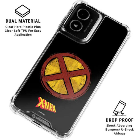 Marvel X-Men Logo Moto G Power 5G (2024) Clear Case