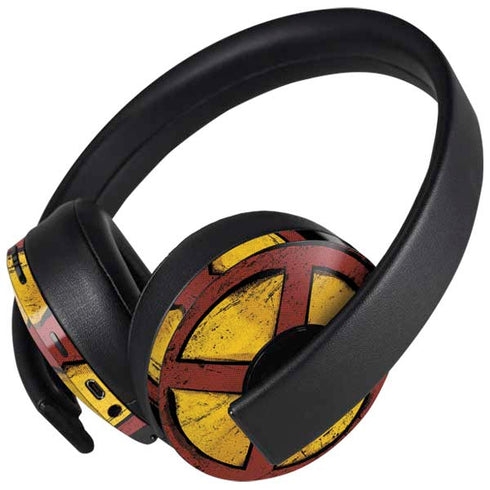 Marvel X-Men Logo PlayStation 4 Gold Wireless Headset Skin