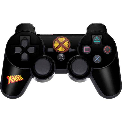 Marvel X-Men Logo PS3 Dual Shock wireless controller Skin