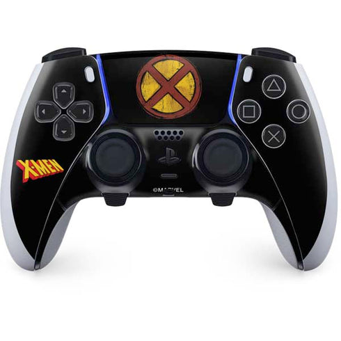 Marvel X-Men Logo PS5 DualSense Edge Pro Controller Skin