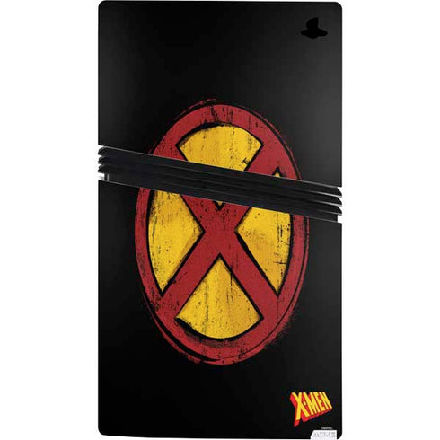 Marvel X-Men Logo PS5 Pro Bundle Skin
