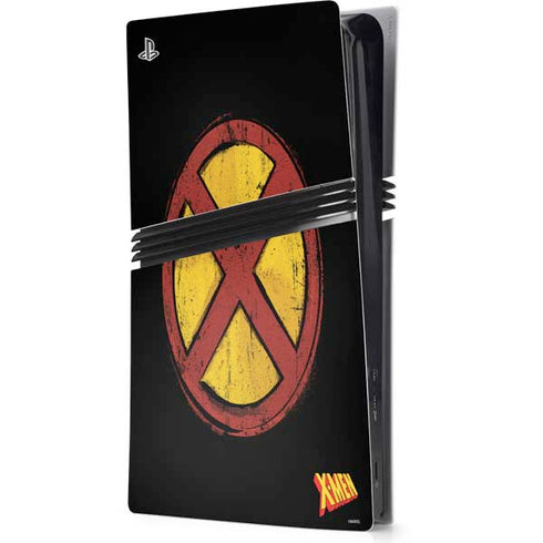 Marvel X-Men Logo PS5 Pro Console Skin