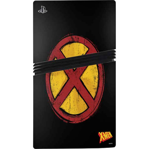 Marvel X-Men Logo PS5 Pro Disk Console Skin