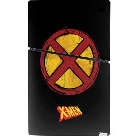 Marvel X-Men Logo PS5 Slim Digital Edition Bundle Skin