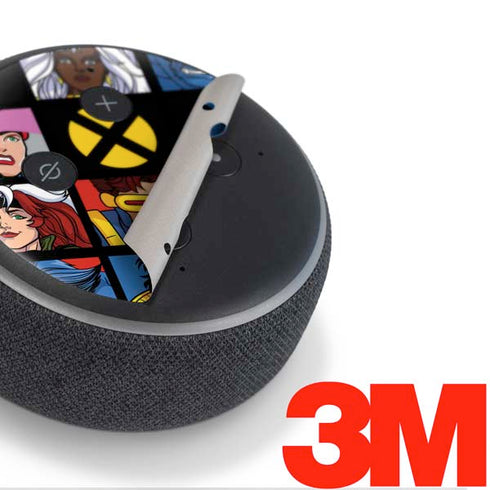 Marvel X-Men Pattern Amazon Echo Dot Skin