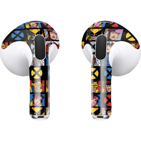Marvel X-Men Pattern Apple AirPods (3rd Gen 2021) Skin
