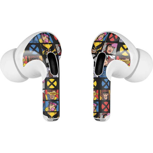 Marvel X-Men Pattern AirPods Skins
