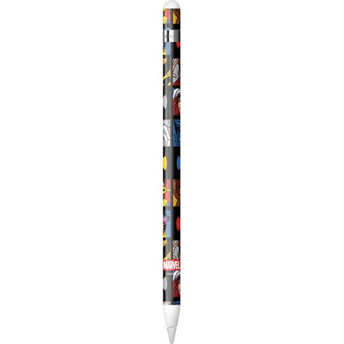 Marvel X-Men Pattern Apple Pencil (1st Gen, 2017) Skin