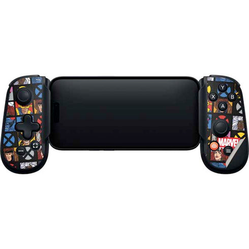 Marvel X-Men Pattern Backbone One for iPhone Game Controller Skin