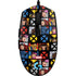 Marvel X-Men Pattern G203 Prodigy RGB Wired Gaming Mouse Skin