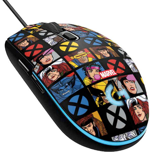 Marvel X-Men Pattern G203 Prodigy RGB Wired Gaming Mouse Skin