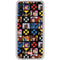 Marvel X-Men Pattern Galaxy A10e Clear Case