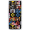 Marvel X-Men Pattern Galaxy A20 Clear Case