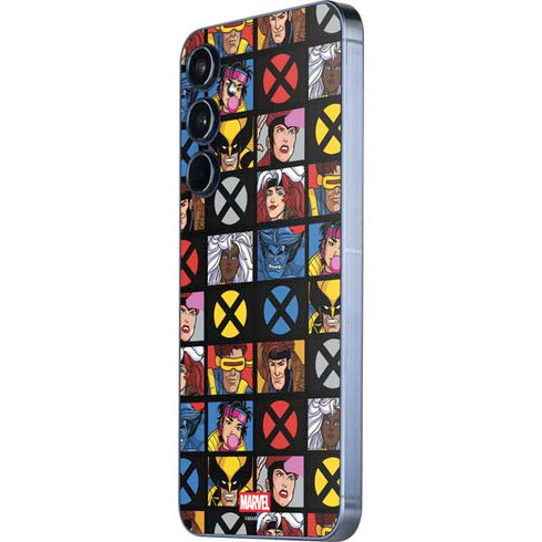 Marvel X-Men Pattern Galaxy A35 5G Skin