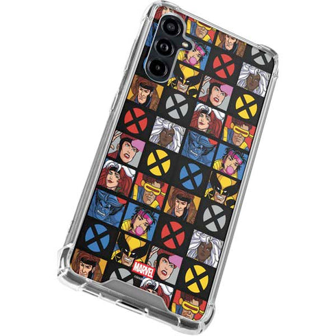 Marvel X-Men Pattern Galaxy A54 5G Clear Case
