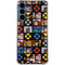 Marvel X-Men Pattern Galaxy A55 5G Clear Case
