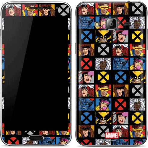 Marvel X-Men Pattern Galaxy J3 Skin