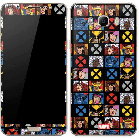 Marvel X-Men Pattern Galaxy J7 Skin