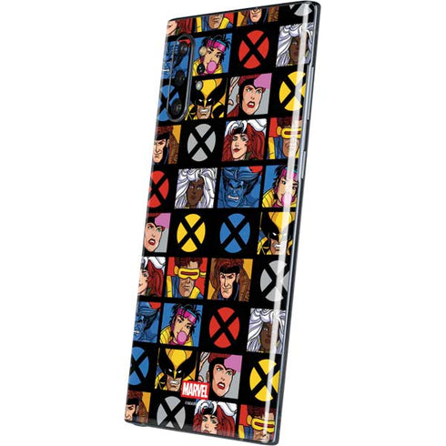 Marvel X-Men Pattern Galaxy Note 10 Plus Skin