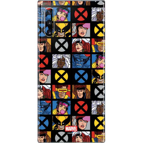 Marvel X-Men Pattern Galaxy Note 10 Skin