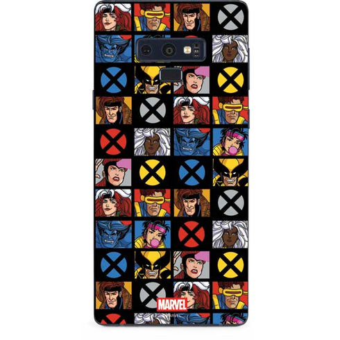 Marvel X-Men Pattern Galaxy Note 9 Skin