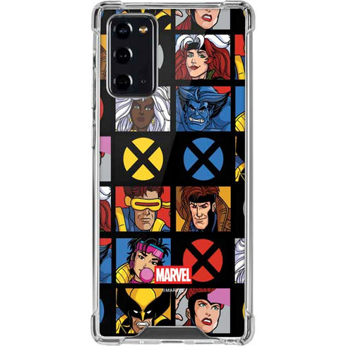 Marvel X-Men Pattern Galaxy Note20 5G Clear Case