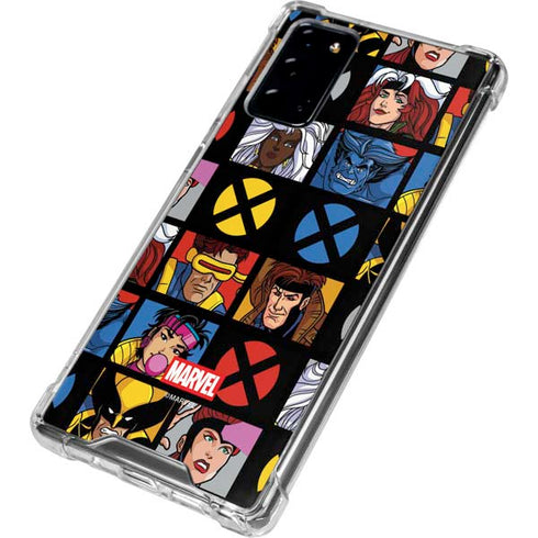 Marvel X-Men Pattern Galaxy Note20 5G Clear Case