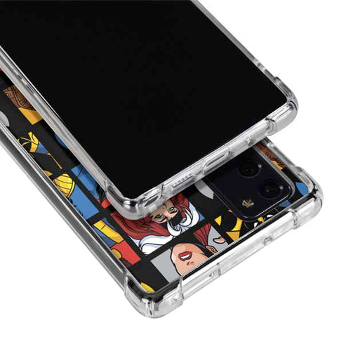 Marvel X-Men Pattern Galaxy Note20 5G Clear Case