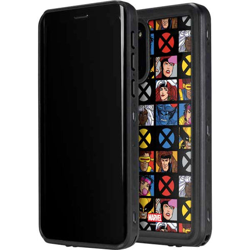 Marvel X-Men Pattern Galaxy S20 Waterproof Case