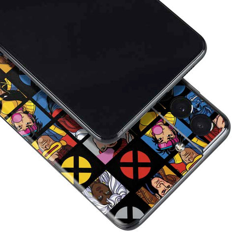 Marvel X-Men Pattern Galaxy S21 5G Skin