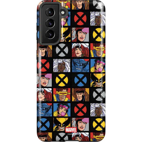 Marvel X-Men Pattern Galaxy S21 FE Pro Case