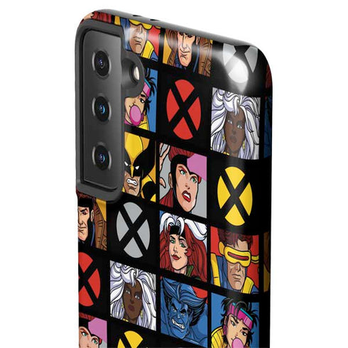 Marvel X-Men Pattern Galaxy S21 FE Pro Case