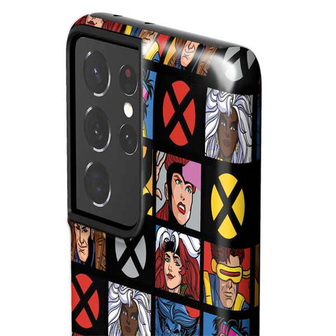 Marvel X-Men Pattern Galaxy S21 Ultra 5G Pro Case