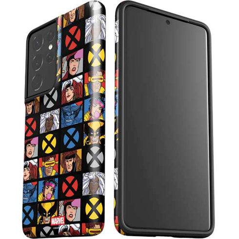 Marvel X-Men Pattern Galaxy S21 Ultra 5G Pro Case
