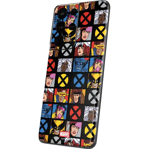 Marvel X-Men Pattern Galaxy S21 Ultra 5G Skin