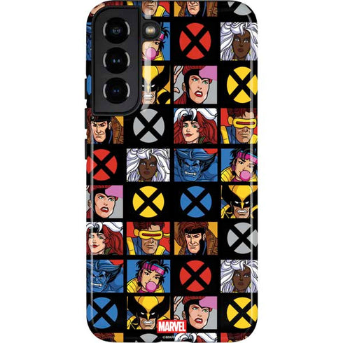 Marvel X-Men Pattern Galaxy S22 Plus Pro Case