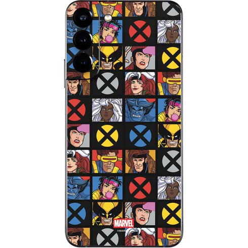 Marvel X-Men Pattern Galaxy S22 Plus Skin
