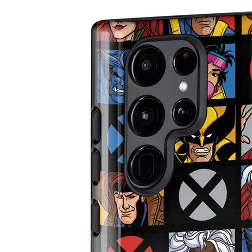 Marvel X-Men Pattern Galaxy S22 Ultra Pro Case